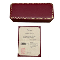 Cartier 3 Tone Gold Pearl Trinity Bracelet box