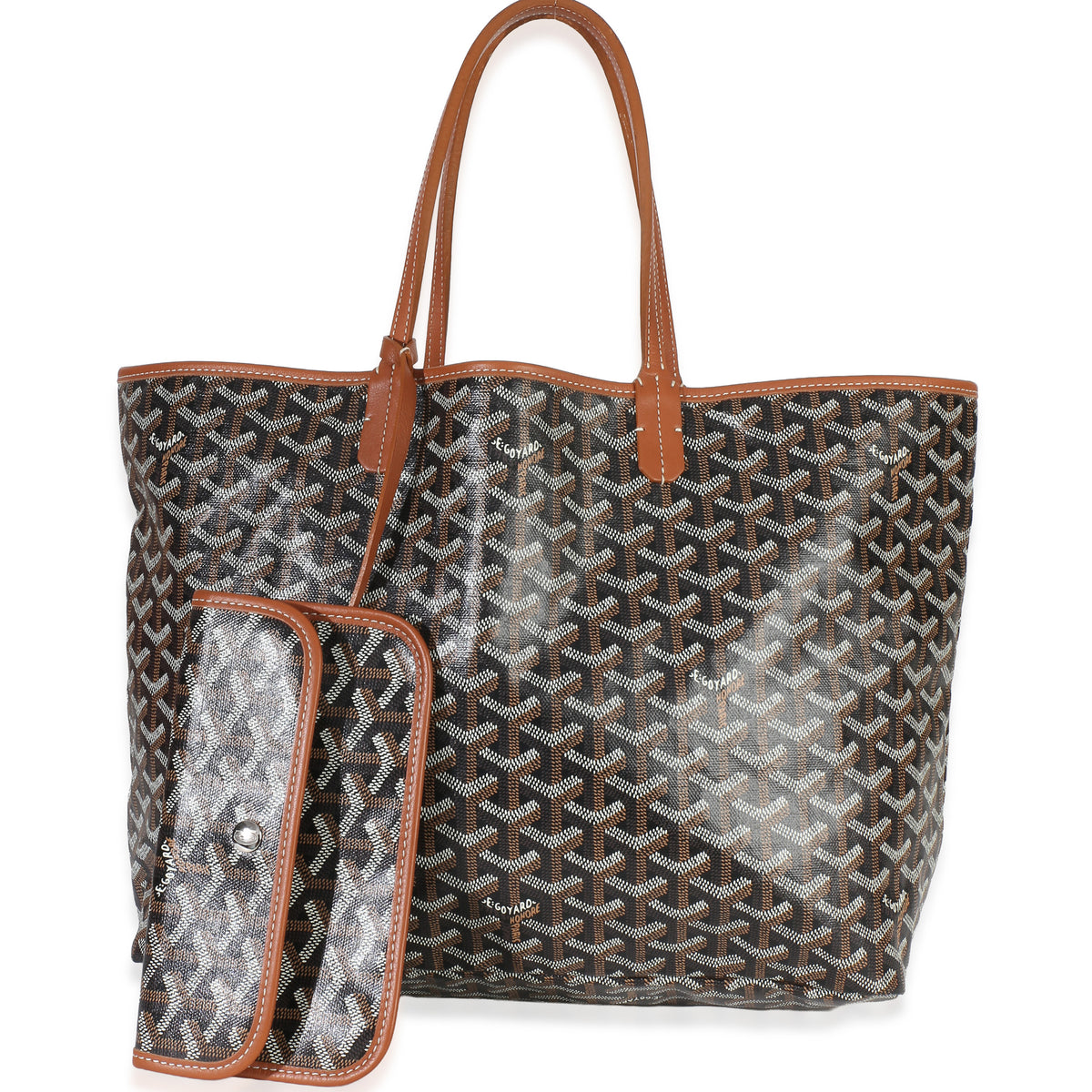 Goyard Black Gold ine Canvas Saint Louis PM Handbag id