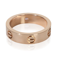 Cartier Rose Gold Sapphire Love Ring pv