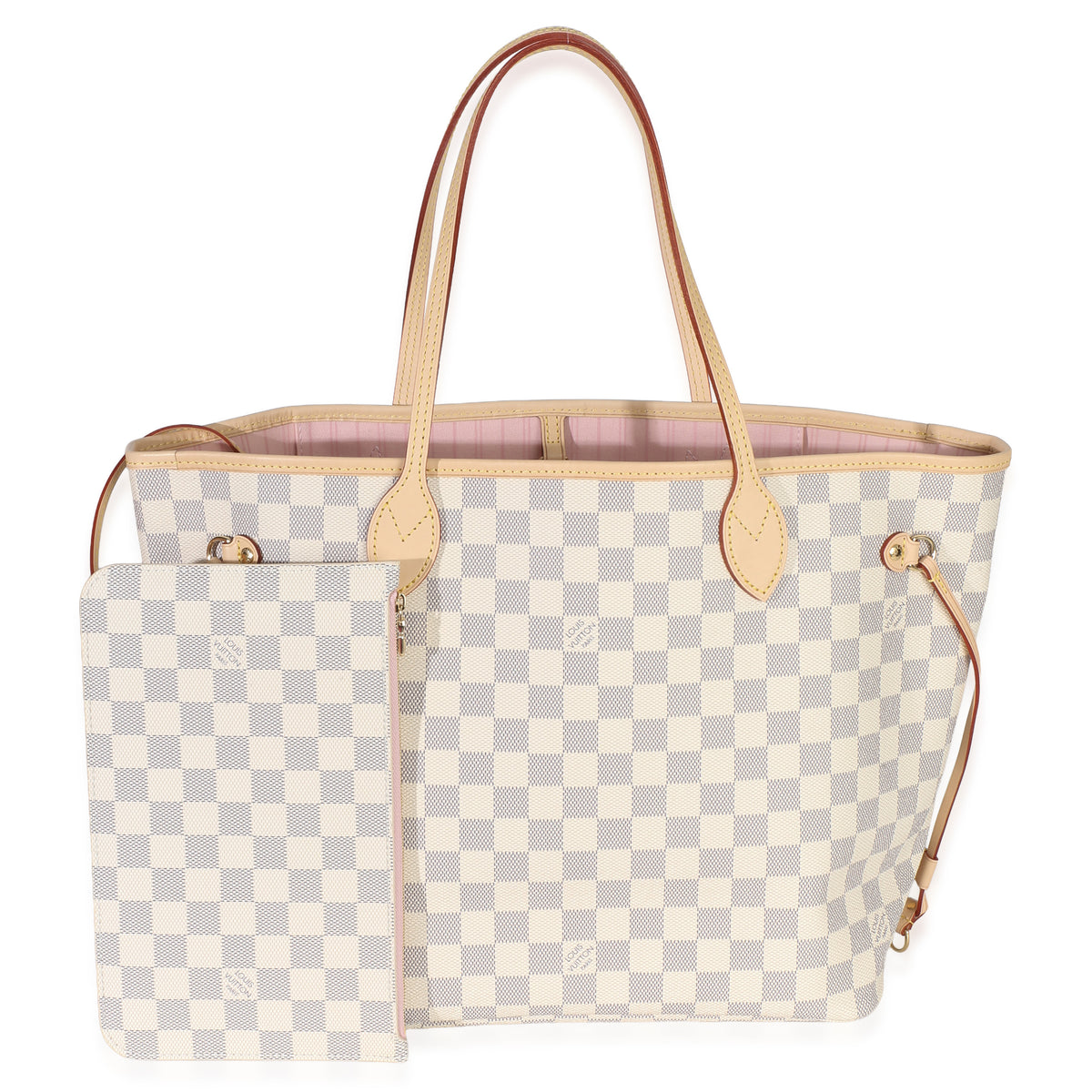 Louis Vuitton Damier Azur Canvas Neverfull MM Handbag id