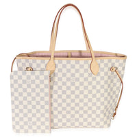 Louis Vuitton Damier Azur Canvas Neverfull MM Handbag id
