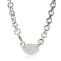 Tiffany & Co. Sterling Silver  Return To Tiffany Necklace