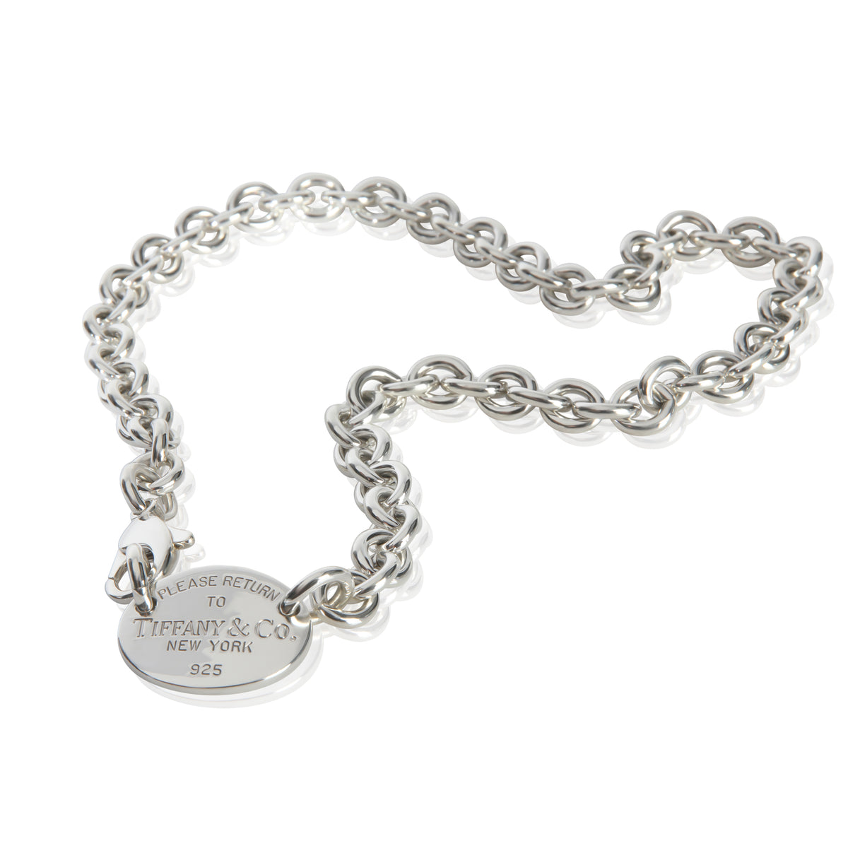 Tiffany & Co. Sterling Silver  Return To Tiffany Necklace