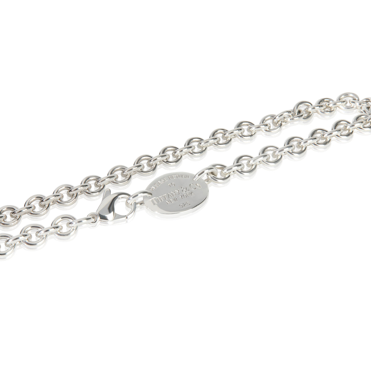 Tiffany & Co. Sterling Silver  Return To Tiffany Necklace