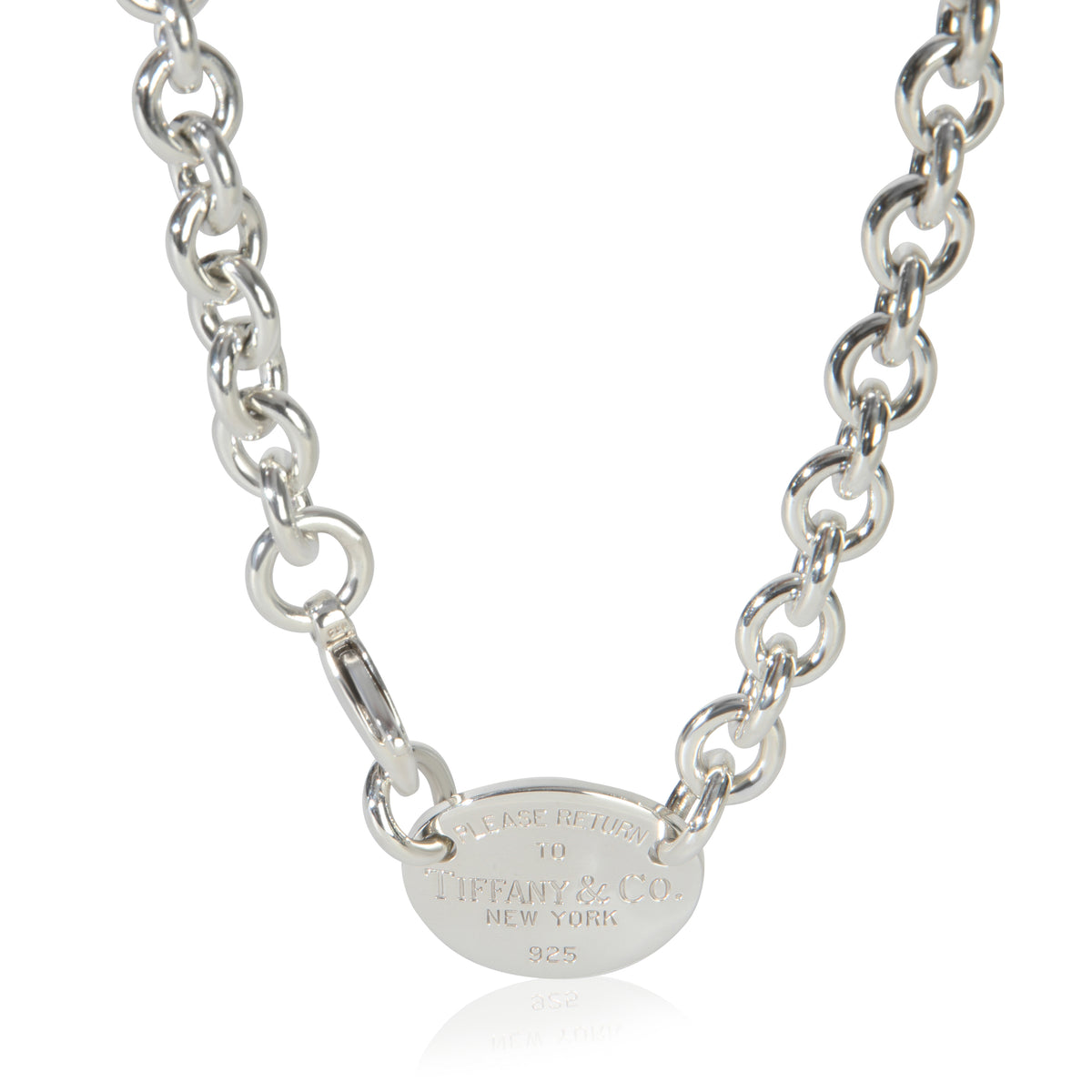 Tiffany & Co. Sterling Silver  Return To Tiffany Necklace