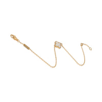 Van Cleef & Arpels Yellow Gold Mother Of Pearl Sweet Alhambra Bracelet bv