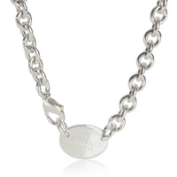 Tiffany & Co. Sterling Silver  Return To Tiffany Necklace