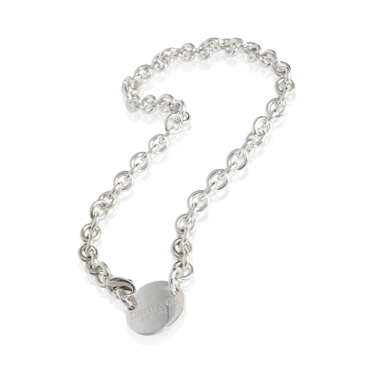 Tiffany & Co. Sterling Silver  Return To Tiffany Necklace