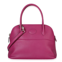 Hermès Rose Pourpre Swift 1923 Bolide 27 PHW Handbag id