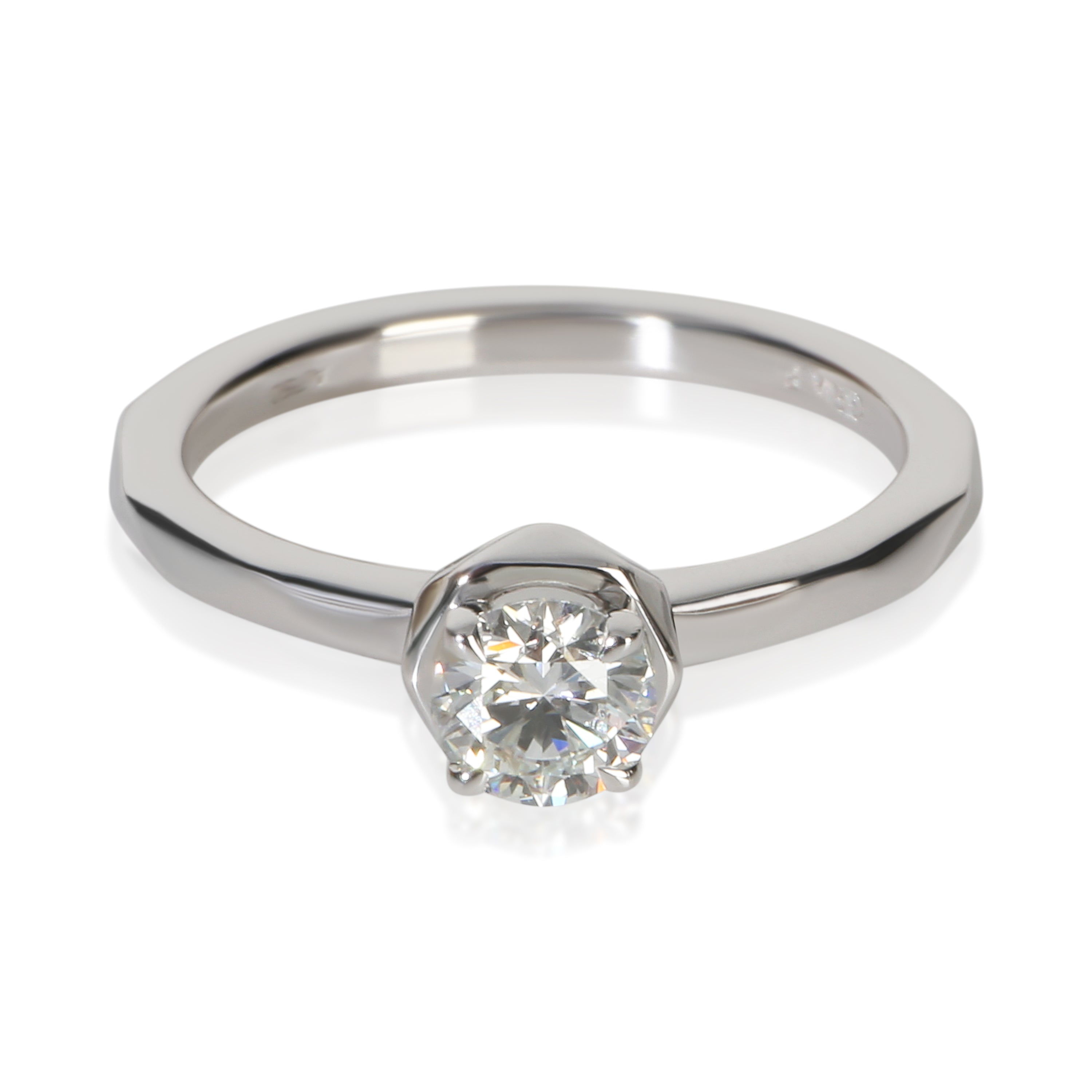 Graff 0.5 ct Round Brilliant Diamond Laurence  Signature Engagement Ring fv