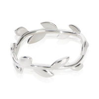 Tiffany & Co. Sterling Silver  Paloma Picasso Olive Leaf Ring 2