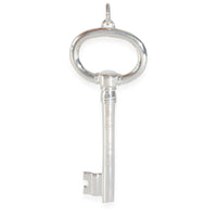 Tiffany & Co. Sterling Silver  Large Oval Key Pendant
