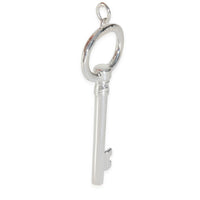 Tiffany & Co. Sterling Silver  Large Oval Key Pendant