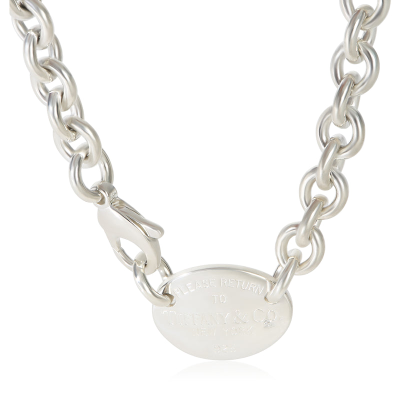Tiffany & Co. Sterling Silver  Return To Tiffany Necklace fv