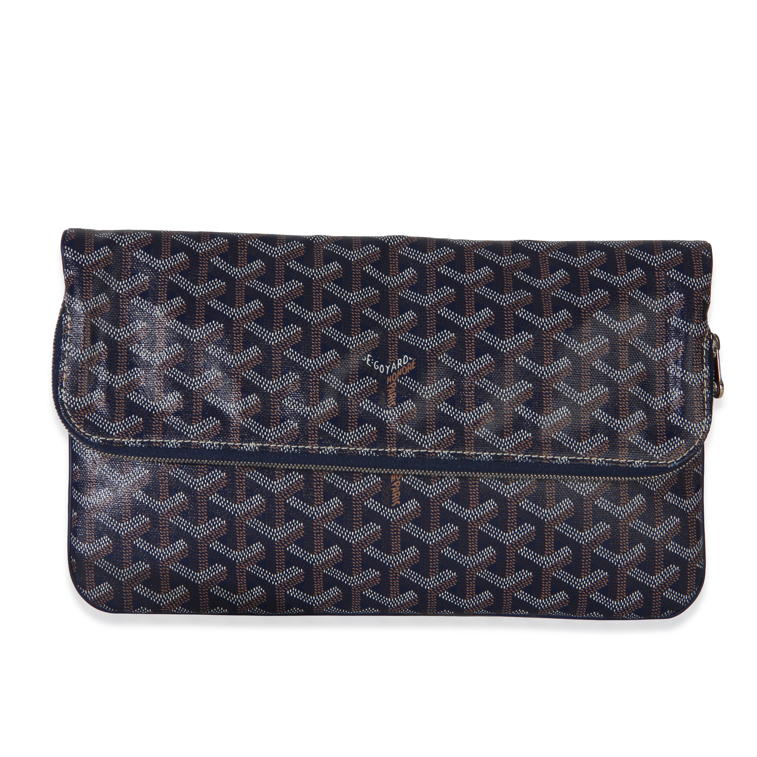 Goyard Navy ine Canvas Sainte Marie Handbag id
