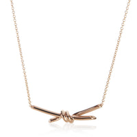 Tiffany & Co. Rose Gold  Tiffany Knot Pendant fv