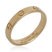 Cartier Yellow Gold  Small Model Love Ring 4