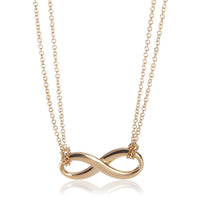 Tiffany & Co. Rose Gold  Infinity Necklace fv