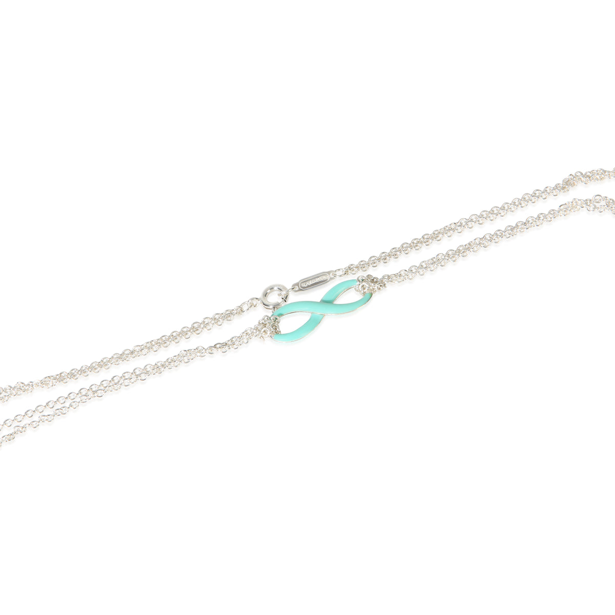 Tiffany & Co. Sterling Silver  Infinity Necklace 2