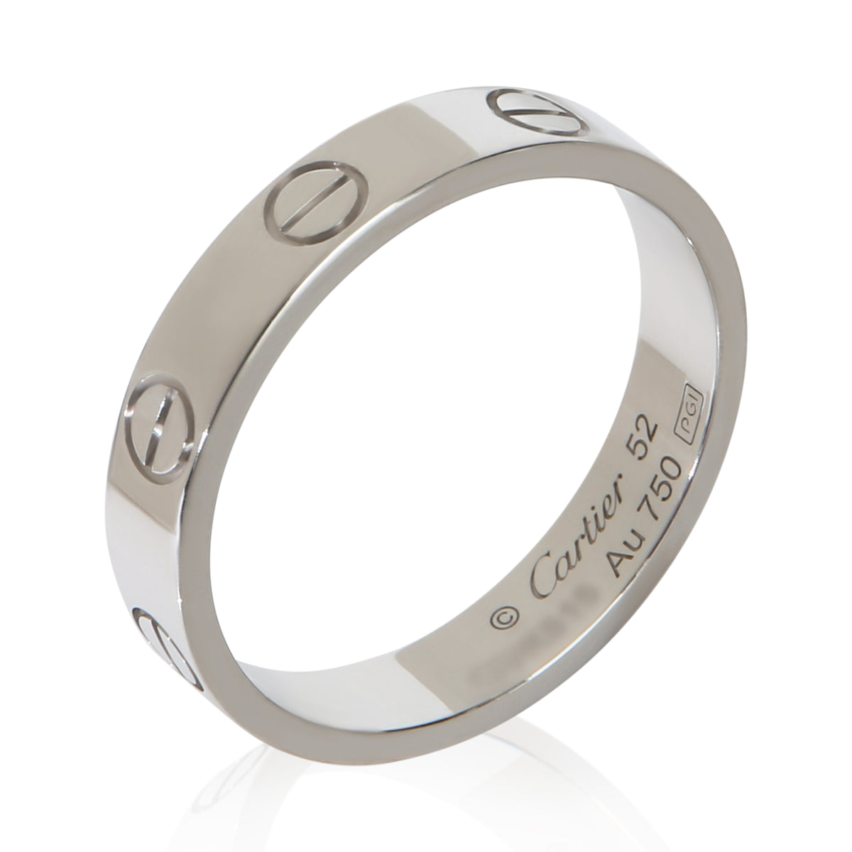Cartier White Gold  Small Model Love Ring 4