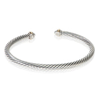 David Yurman Yellow Gold & Sterling Silver  Cable Classic Bracelet 3