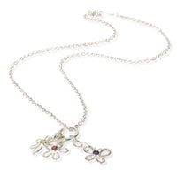 Tiffany & Co. Sterling Silver Peridot and Topaz Flower, Butterfly & Dragonfly Ch 3