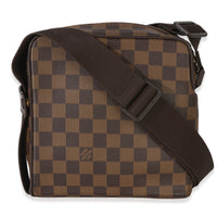 Louis Vuitton Damier Ebene Canvas Olav PM Messenger Bag Handbag id