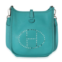 Hermès Epsom Vert Verone Evelyne 16 TPM PHW Handbag id
