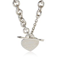 Tiffany & Co. Sterling Silver  Return To Tiffany Lovestruck Necklace fv