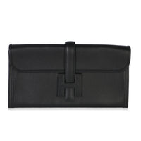 Hermès Black Evercolor Jige Elan 29 Handbag id