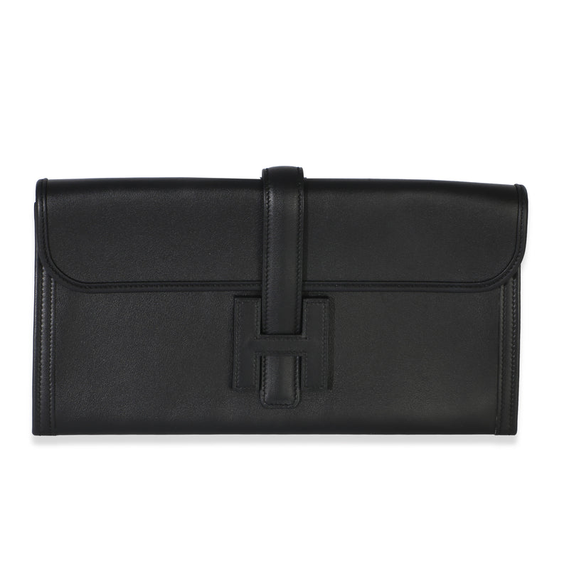 Hermès Black Evercolor Jige Elan 29 Handbag id