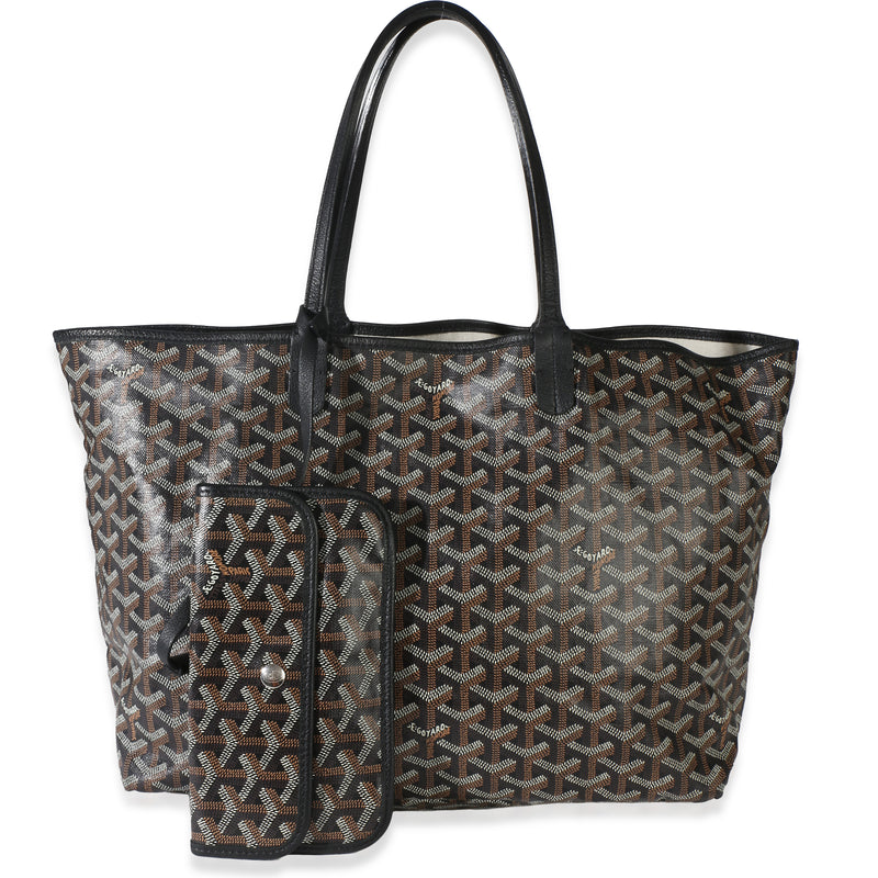 Goyard Black ine Canvas Saint Louis PM Handbag id