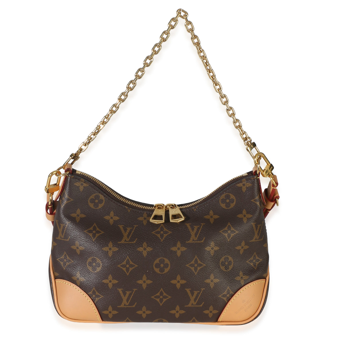 Louis Vuitton Natural Monogram Canvas Boulogne NM PM Handbag id