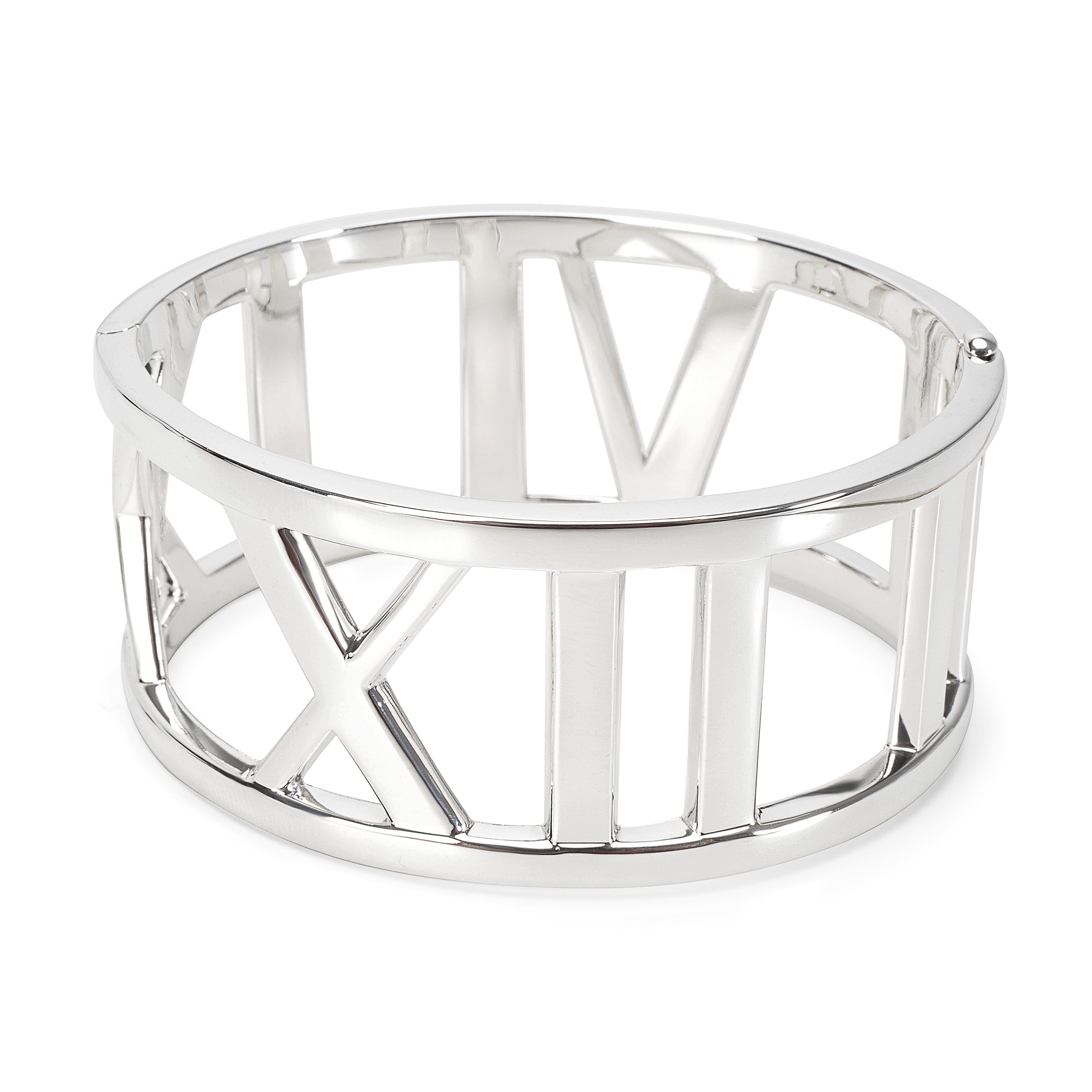 Tiffany & Co. Sterling Silver  Wide Atlas Bracelet fv