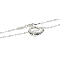 Tiffany & Co. Sterling Silver  Elsa Peretti Open Heart Pendant