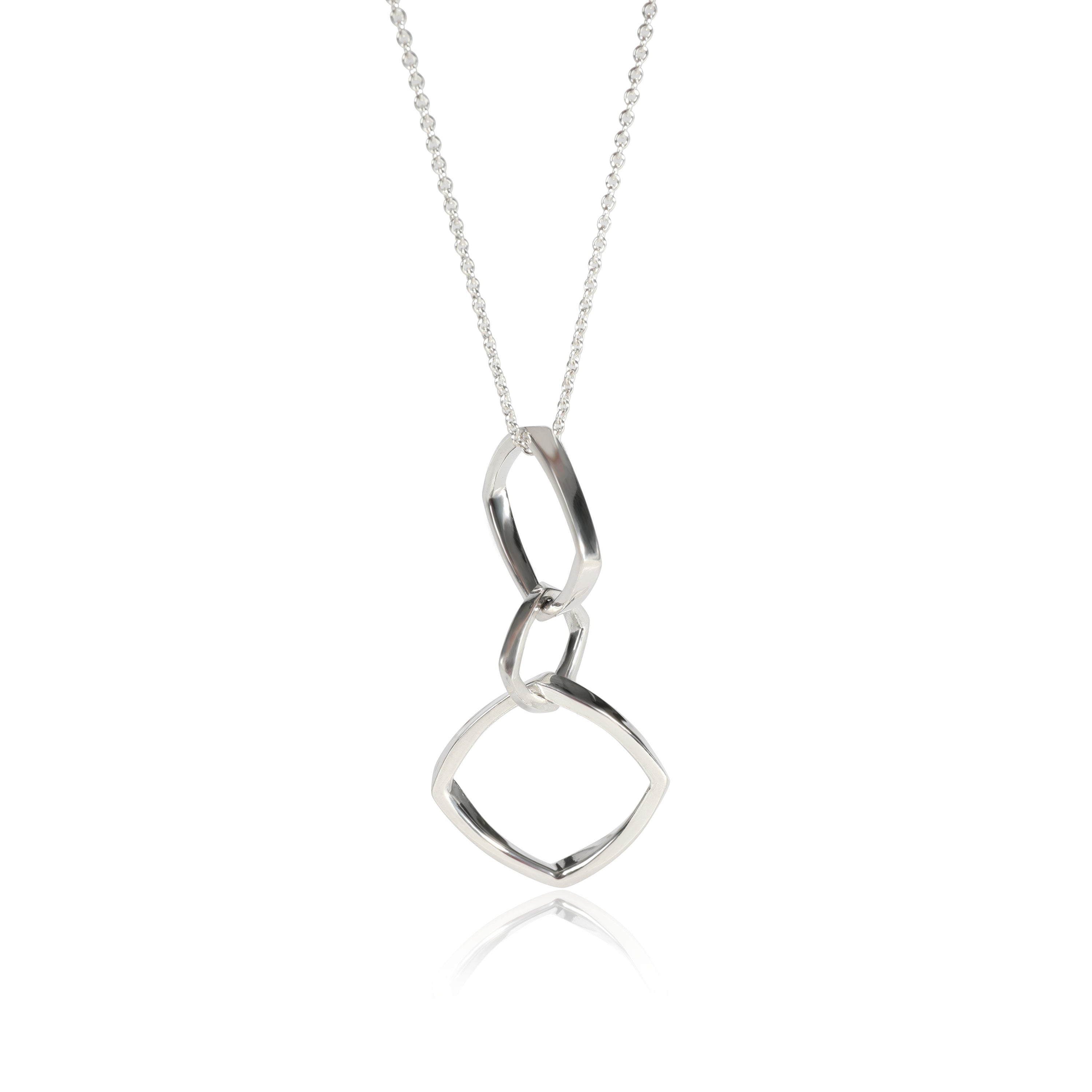 Tiffany & Co. Sterling Silver  Frank Gehry Torque Pendant