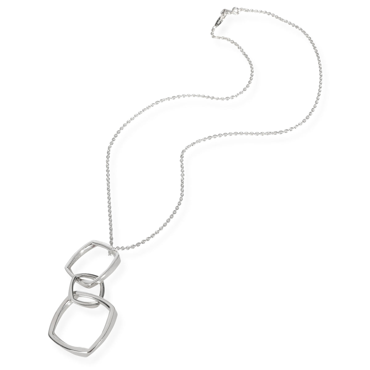 Tiffany & Co. Sterling Silver  Frank Gehry Torque Pendant