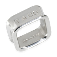 Tiffany & Co. Sterling Silver  1837 Square Ring