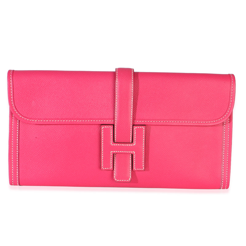 Hermès Rose Tyrien Epsom Jige Elan 29 Handbag id
