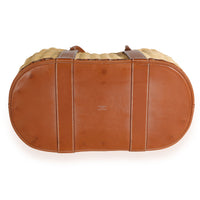 Hermès Fauve Barenia Wicker Osier Garden Party 36 Handbag