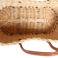 Hermès Fauve Barenia Wicker Osier Garden Party 36 Handbag