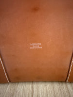 Hermès Fauve Barenia Wicker Osier Garden Party 36 Handbag