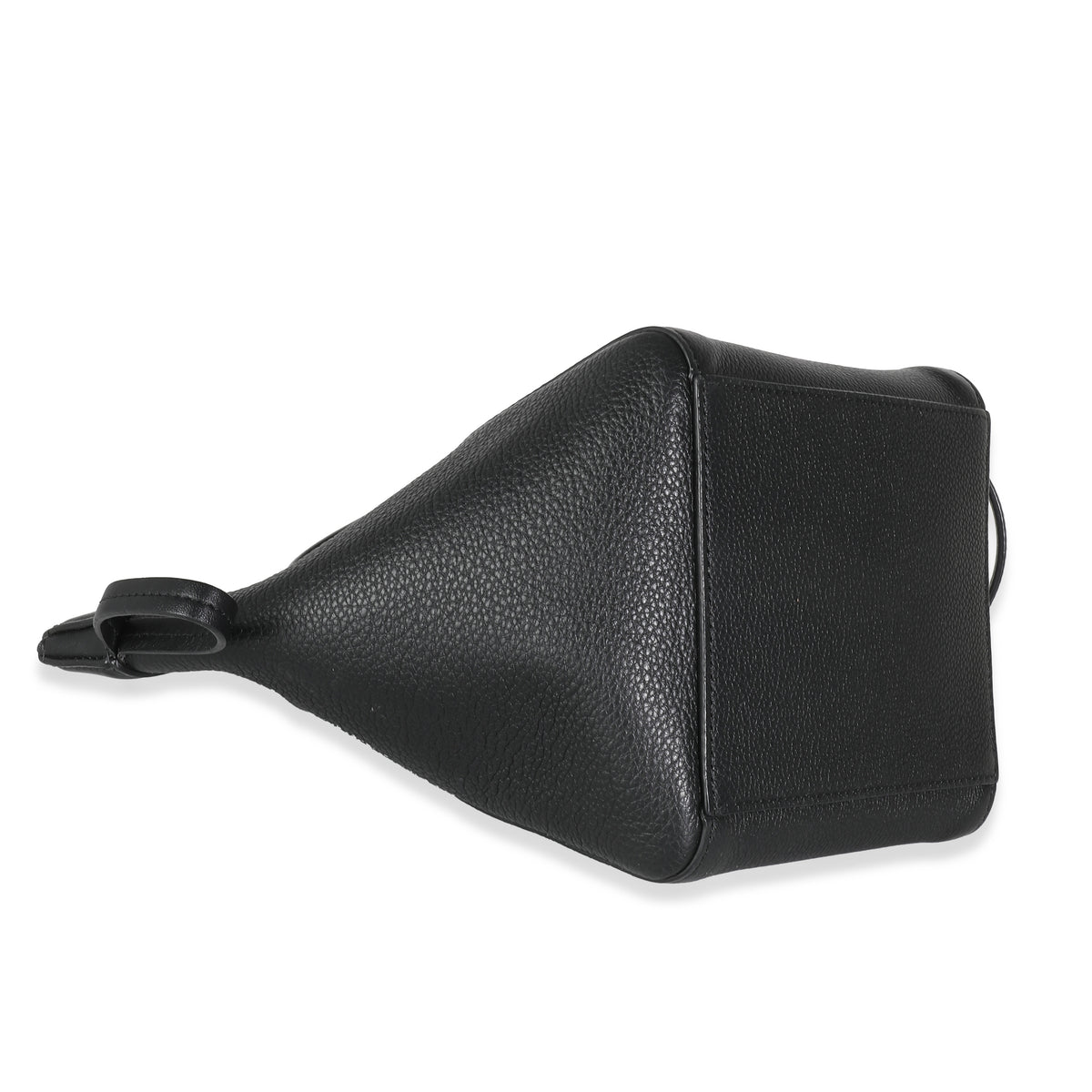Fendi Black Vitello Mini Origami Tote Handbag