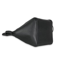 Fendi Black Vitello Mini Origami Tote Handbag