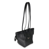 Fendi Black Vitello Mini Origami Tote Handbag
