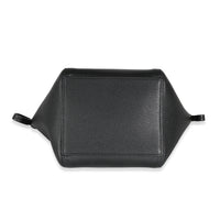 Fendi Black Vitello Mini Origami Tote Handbag