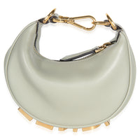 Fendi Mento Vitello Grace Nano graphy Hobo Handbag 4