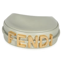 Fendi Mento Vitello Grace Nano graphy Hobo Handbag 5