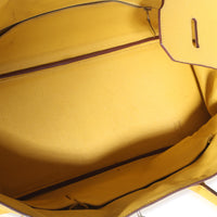 Hermès Soleil Clemence Shoulder Birkin 42 JPG PHW Handbag 8
