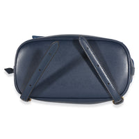 Fendi Blue Abyss FF Flocked Denim Drawstring Backpack Handbag 5